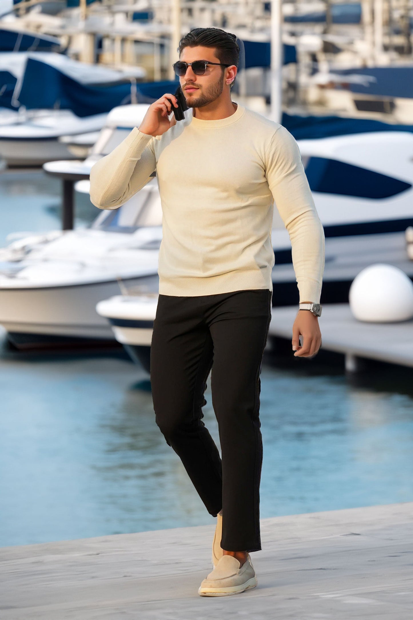 THE MINAZIO CREWNECK SWEATER