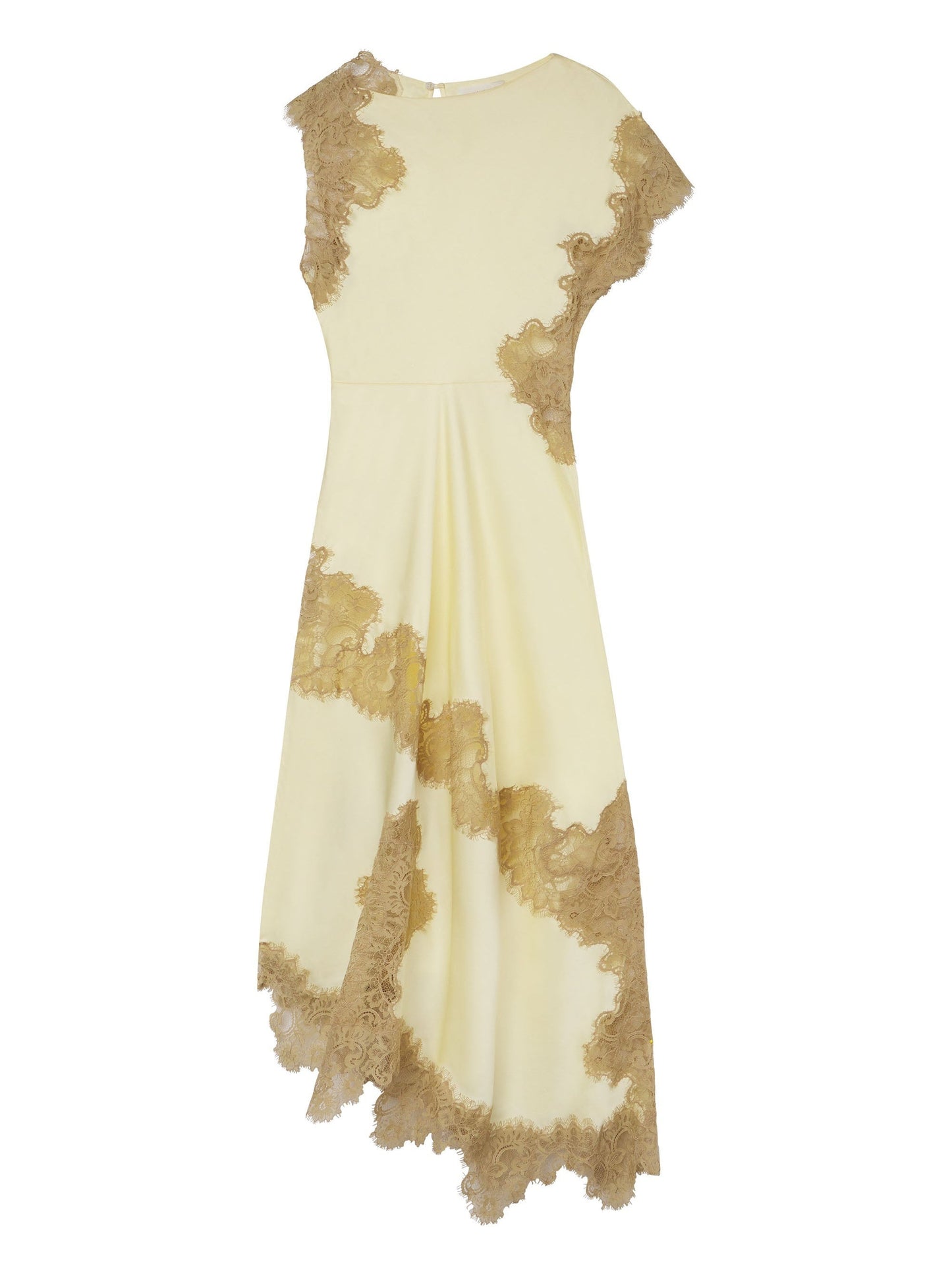 Satijnen en Kant Maxi Jurk